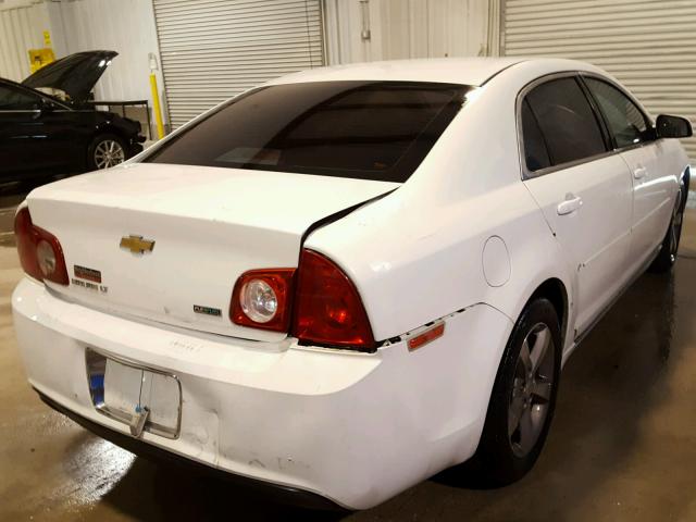 1G1ZC5EU6BF292091 - 2011 CHEVROLET MALIBU 1LT WHITE photo 4