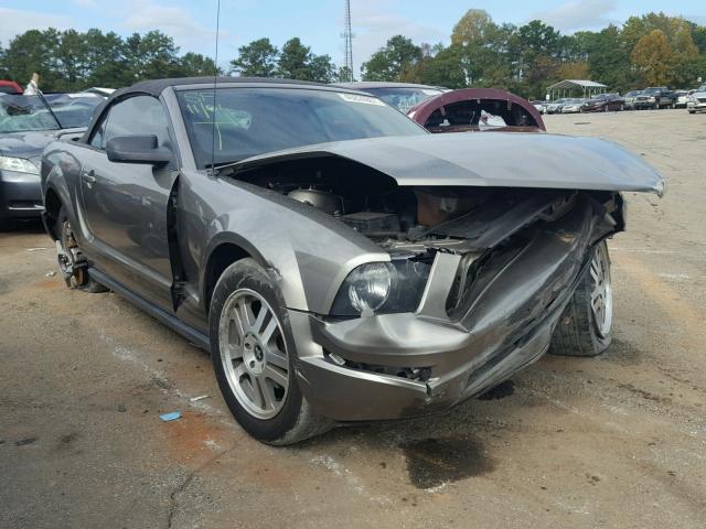 1ZVHT84N855208701 - 2005 FORD MUSTANG GRAY photo 1