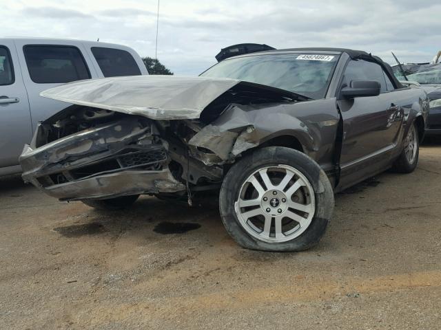 1ZVHT84N855208701 - 2005 FORD MUSTANG GRAY photo 2