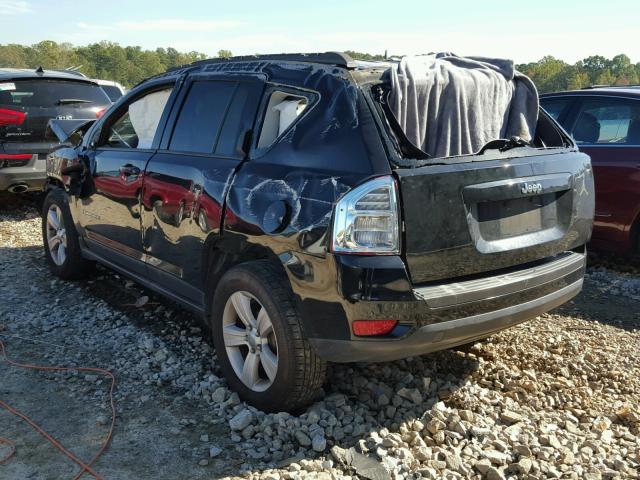 1C4NJCBB3DD205460 - 2013 JEEP COMPASS SP BLACK photo 3