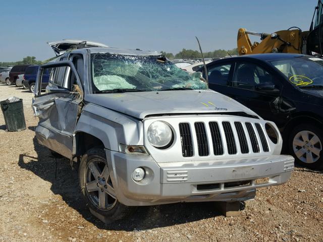 1J4NT4GB4AD615134 - 2010 JEEP PATRIOT LI SILVER photo 1