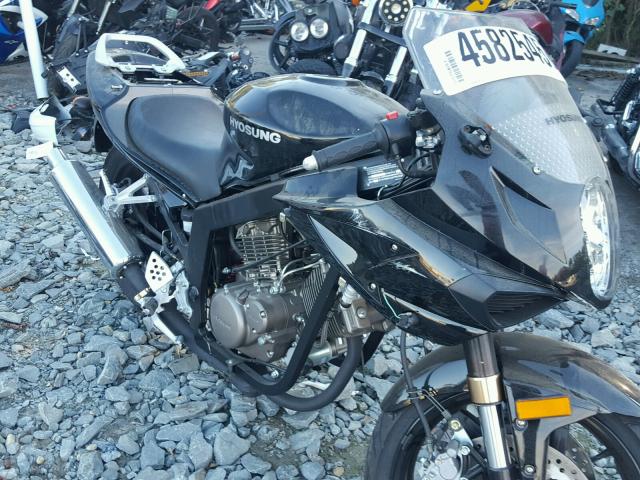 KM4MJ527591603696 - 2009 HYOSUNG GT250 BLACK photo 10