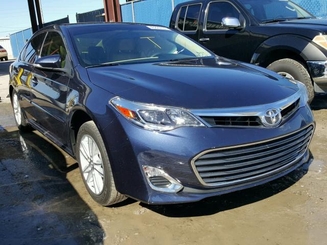 4T1BK1EB0FU184274 - 2015 TOYOTA AVALON BLUE photo 1