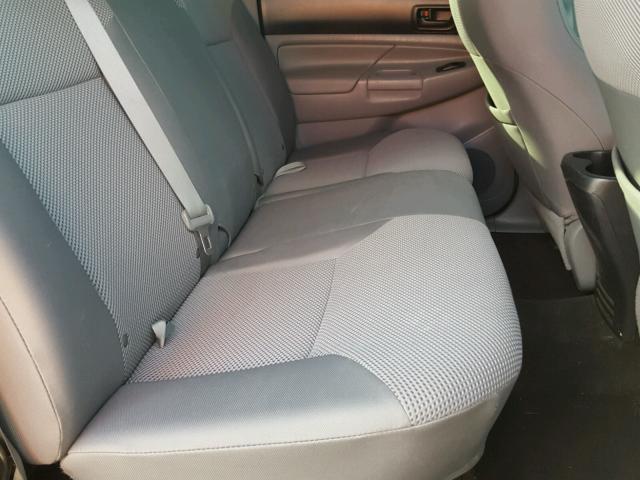 3TMMU4FN2DM057755 - 2013 TOYOTA TACOMA DOU GREEN photo 6