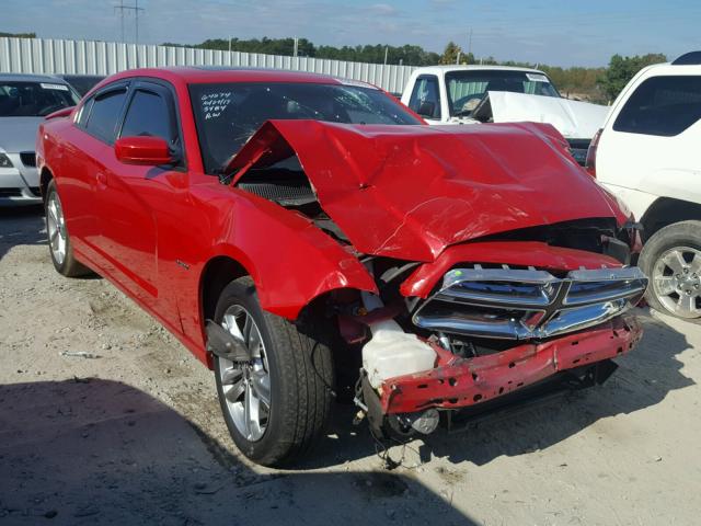 2C3CDXDT2DH503484 - 2013 DODGE CHARGER R/ RED photo 1