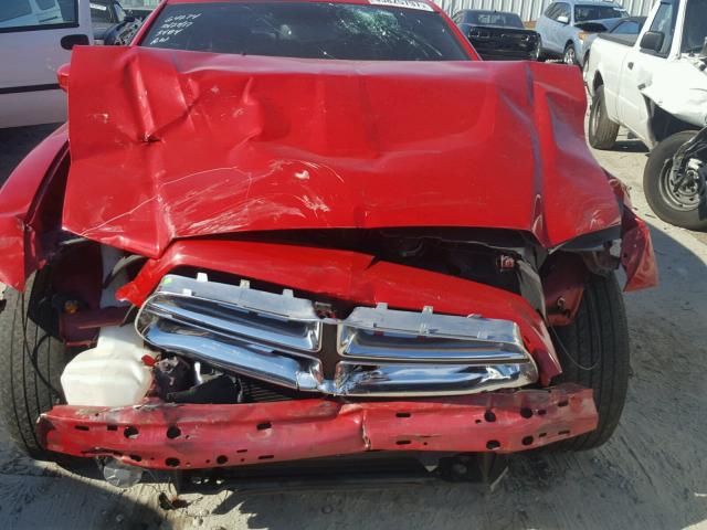 2C3CDXDT2DH503484 - 2013 DODGE CHARGER R/ RED photo 7