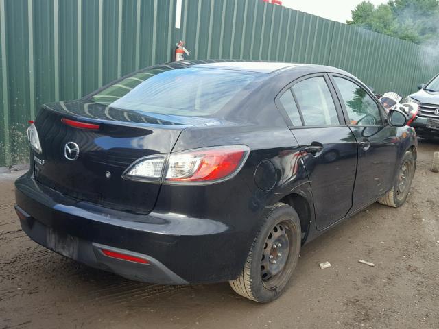 JM1BL1UG4B1442287 - 2011 MAZDA 3 I BLACK photo 4