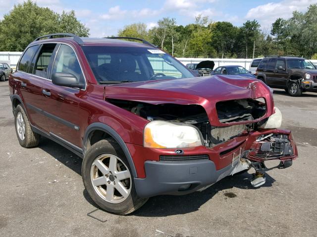 YV1CZ59H541083833 - 2004 VOLVO XC90 RED photo 1