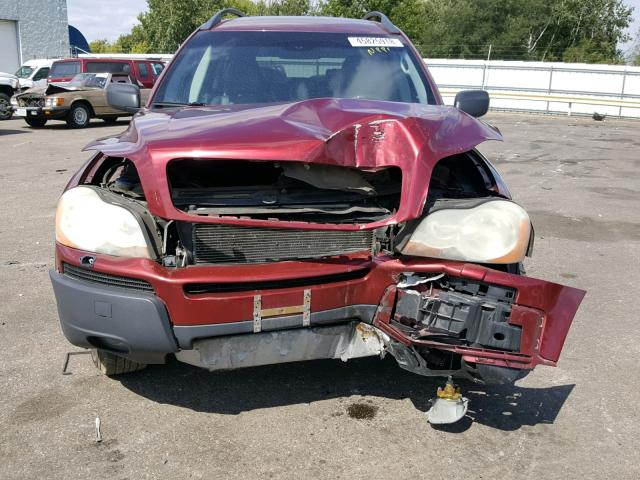 YV1CZ59H541083833 - 2004 VOLVO XC90 RED photo 9