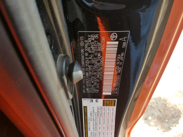 JTKJF5C79FJ008067 - 2015 TOYOTA SCION TC 双色 照片 10