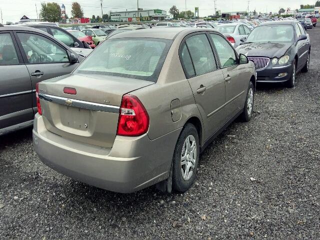 1G1ZS58F57F123445 - 2007 CHEVROLET MALIBU LS თაფლისფერი ფოტო 4