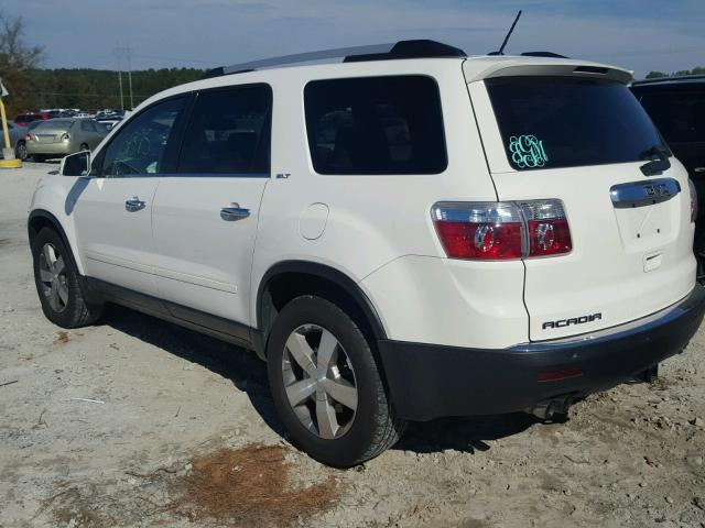 1GKLRMED1AJ248005 - 2010 GMC ACADIA SLT Ağ foto 3
