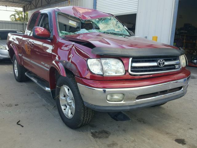 5TBRT38181S134243 - 2001 TOYOTA TUNDRA ACC RED photo 1