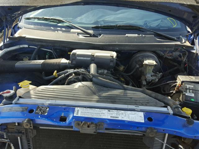 3B7HC13Y7VG833315 - 1997 DODGE RAM 1500 BLUE photo 7