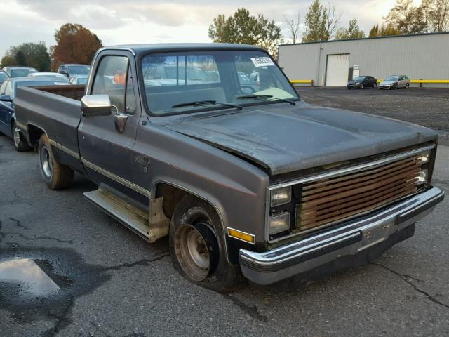 2GCDC14H4G1104729 - 1986 CHEVROLET C10 BROWN photo 1