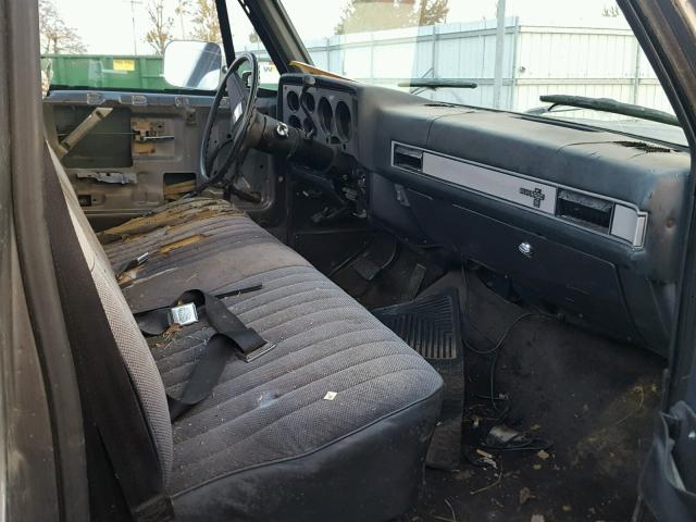 2GCDC14H4G1104729 - 1986 CHEVROLET C10 BROWN photo 5