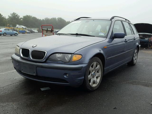 WBAEP334X3PF02656 - 2003 BMW 325 XIT BLUE photo 2