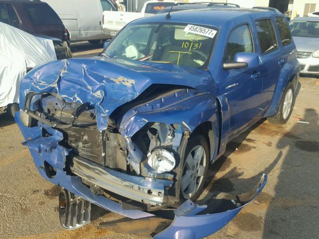 3GNCA23B69S547872 - 2009 CHEVROLET HHR BLUE photo 2