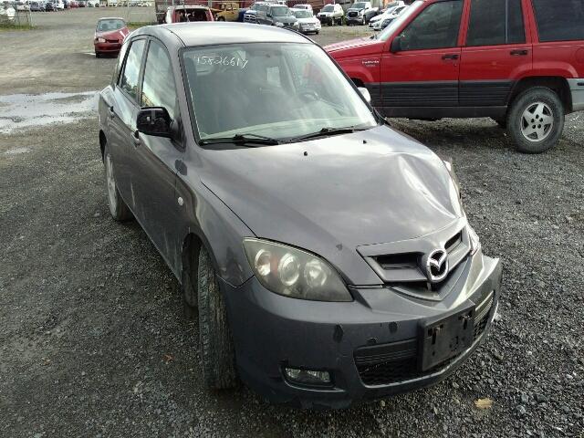 JM1BK34F481134048 - 2008 MAZDA 3 I GRAY photo 1