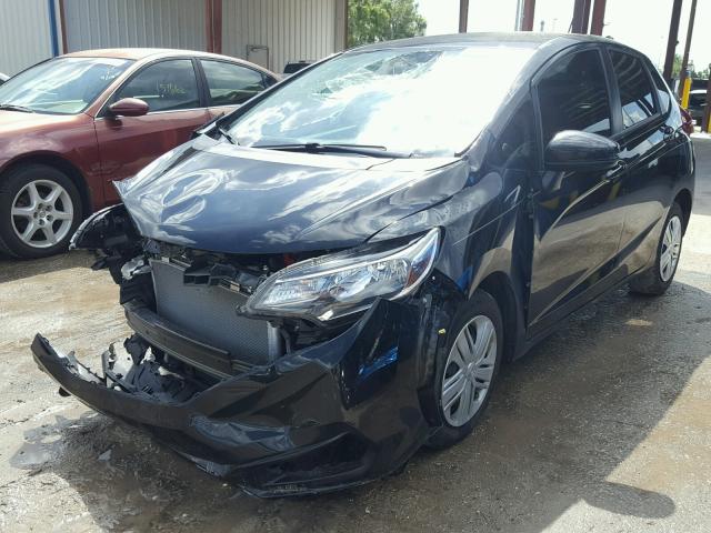 3HGGK5H43JM723547 - 2018 HONDA FIT LX BLACK photo 2