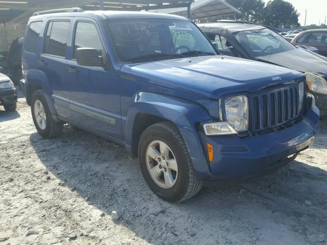 1J4PP2GK1AW128835 - 2010 JEEP LIBERTY SP BLUE photo 1