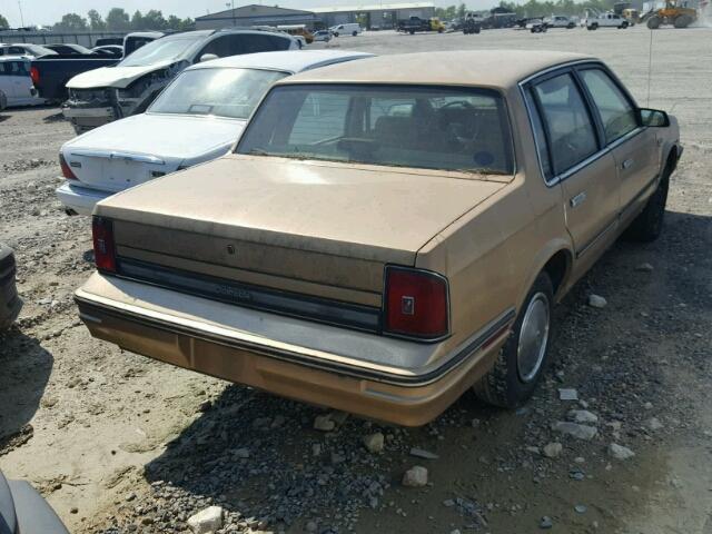 2G3AJ19R7G9305052 - 1986 OLDSMOBILE CUTLASS CI GOLD photo 4