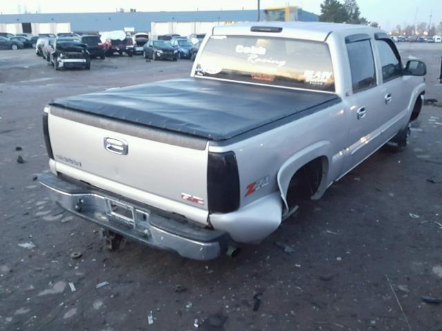 2GTEK13T551145090 - 2005 GMC NEW SIERRA SILVER photo 4