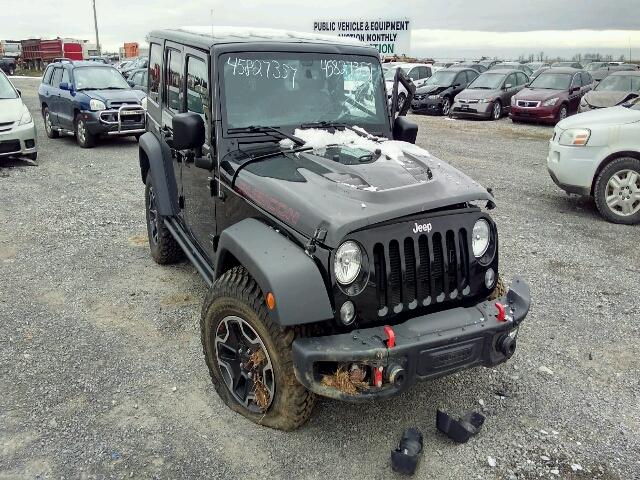 1C4BJWFG8GL147804 - 2016 JEEP WRANGLER U BLACK photo 1