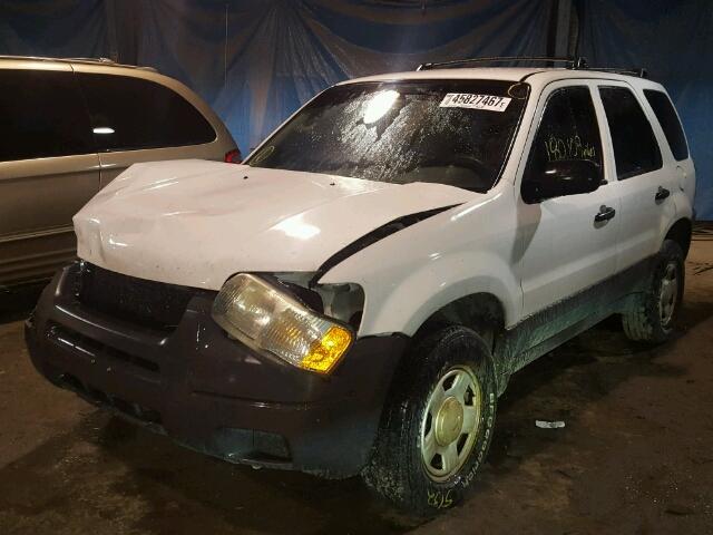 1FMYU02123KE11384 - 2003 FORD ESCAPE XLS WHITE photo 2