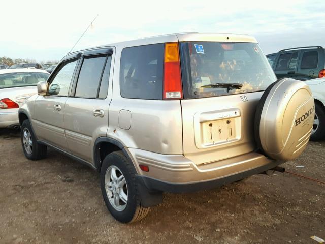 JHLRD18721C052607 - 2001 HONDA CR-V SE GOLD photo 3