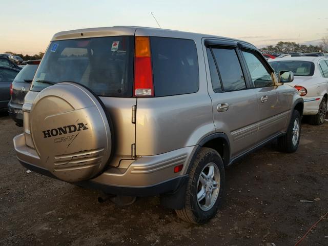 JHLRD18721C052607 - 2001 HONDA CR-V SE GOLD photo 4