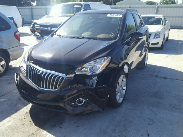 KL4CJDSB9FB226898 - 2015 BUICK ENCORE PRE BROWN photo 2