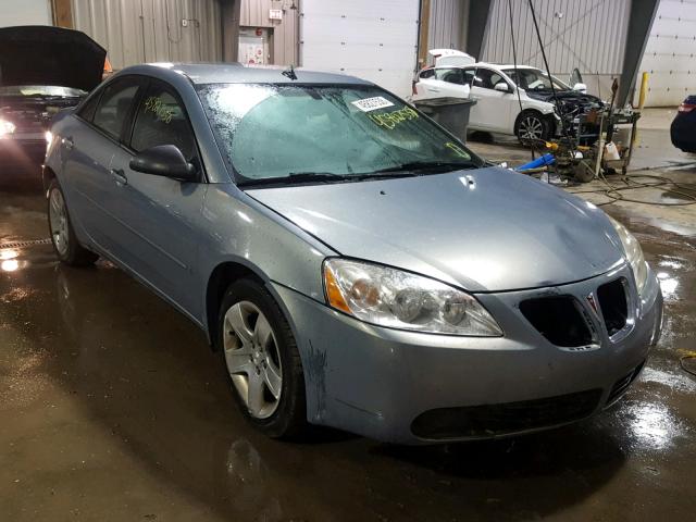 1G2ZG57B094217629 - 2009 PONTIAC G6 GRAY photo 1