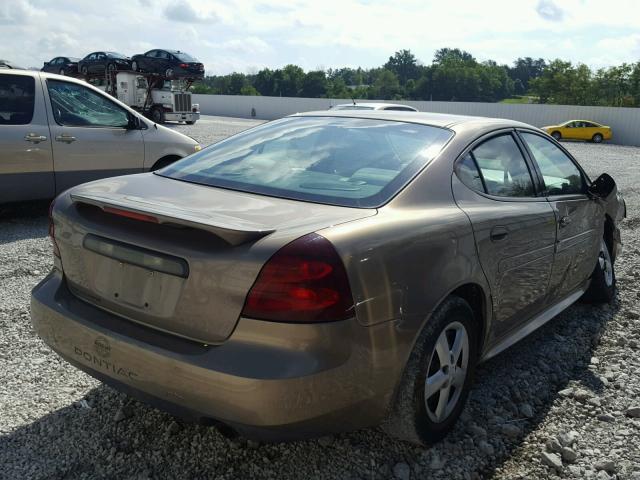 2G2WP552871146839 - 2007 PONTIAC GRAND PRIX TAN photo 4