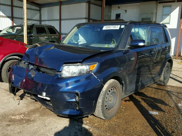 JTLZE4FEXEJ065687 - 2014 TOYOTA SCION XB BLUE photo 2