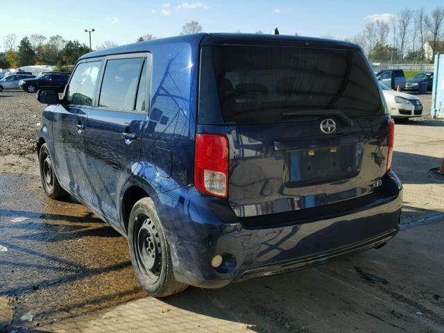 JTLZE4FEXEJ065687 - 2014 TOYOTA SCION XB BLUE photo 3