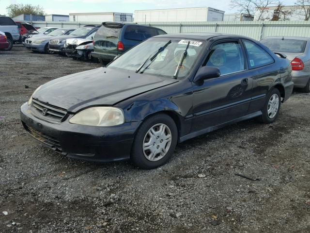 1HGEJ8249YL115418 - 2000 HONDA CIVIC EX შავი ფოტო 2