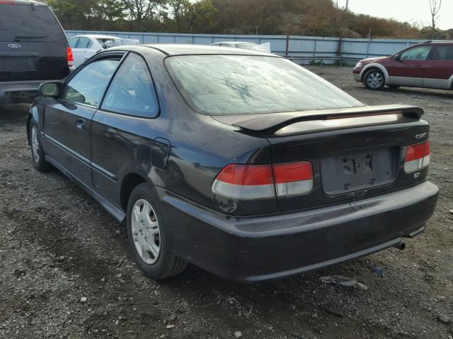 1HGEJ8249YL115418 - 2000 HONDA CIVIC EX შავი ფოტო 3
