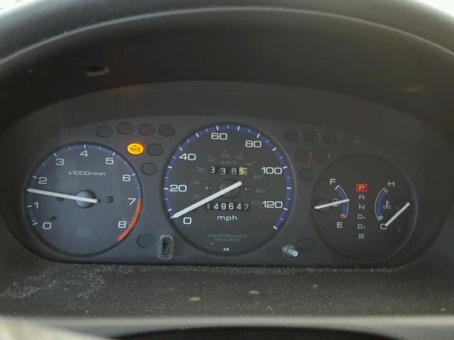 1HGEJ8249YL115418 - 2000 HONDA CIVIC EX შავი ფოტო 8