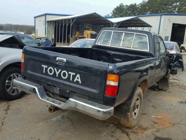 JT4RN13P0N6041465 - 1992 TOYOTA PICKUP 1/2 BLUE photo 4