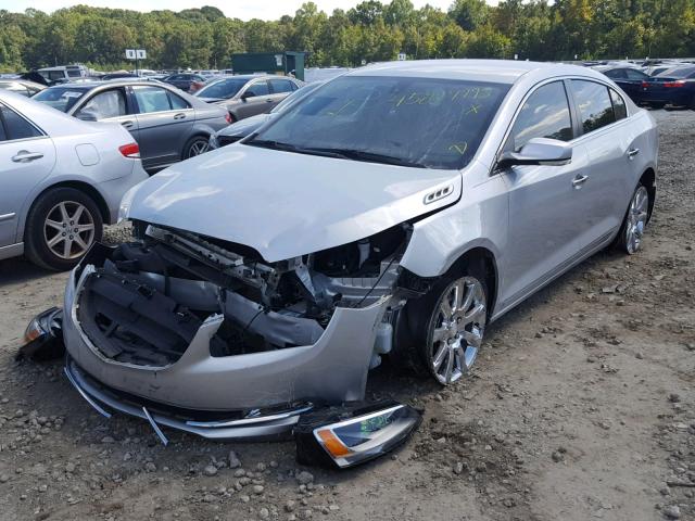 1G4GD5G37EF238525 - 2014 BUICK LACROSSE P SILVER photo 2