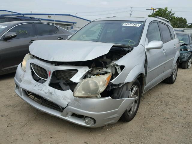 5Y2SL63815Z425671 - 2005 PONTIAC VIBE SILVER photo 2