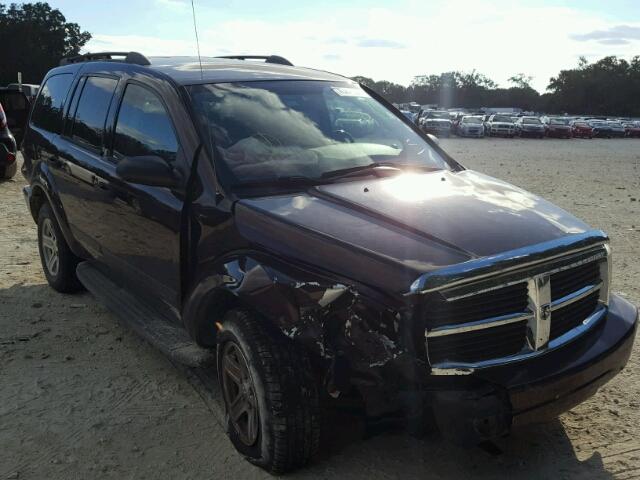 1D8HD48N05F547631 - 2005 DODGE DURANGO SL MAROON photo 1