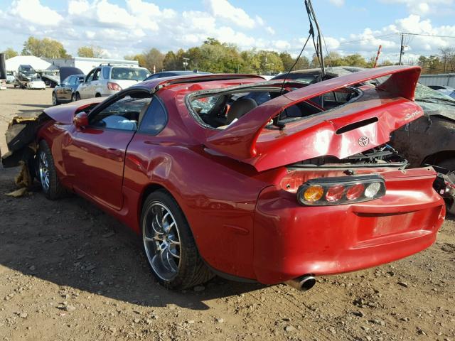 JT2JA82JXR0022017 - 1994 TOYOTA SUPRA SPOR RED photo 3