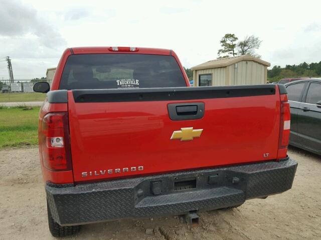 3GCPKSE75CG245967 - 2012 CHEVROLET SILVERADO RED photo 9