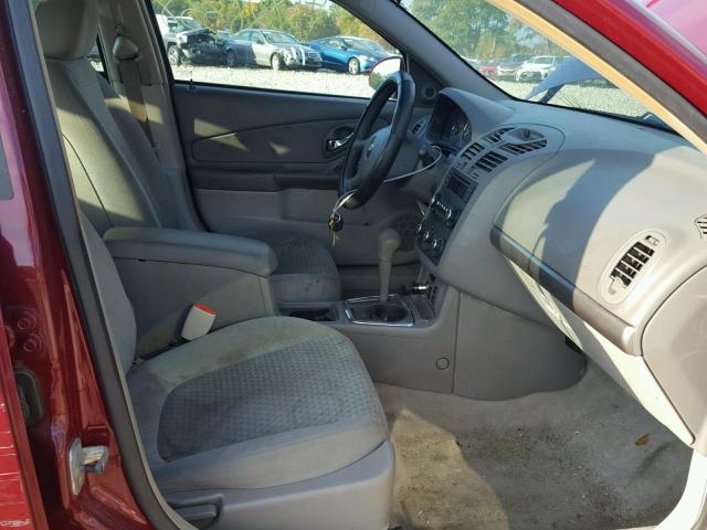1G1ZT61816F112567 - 2006 CHEVROLET MALIBU MAX 红色 照片 5