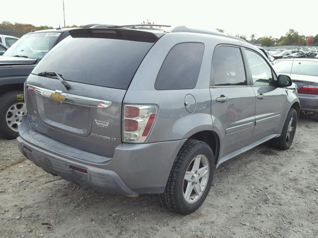 2CNDL73F156064155 - 2005 CHEVROLET EQUINOX LT GRAY photo 4