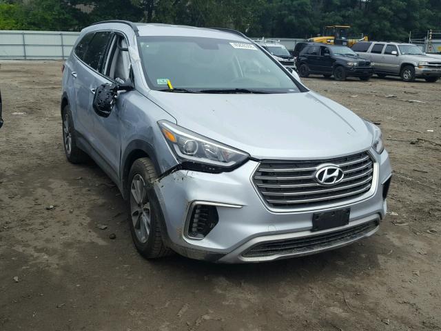 KM8SMDHF8HU209256 - 2017 HYUNDAI SANTA FE S SILVER photo 1