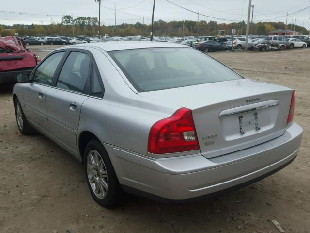 YV1TH592051397681 - 2005 VOLVO S80 2.5T SILVER photo 3