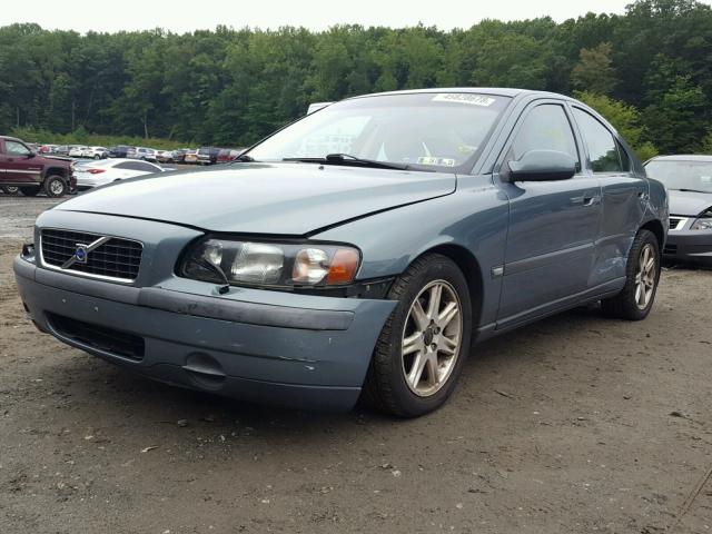 YV1RS58D012061340 - 2001 VOLVO S60 2.4T TEAL photo 2